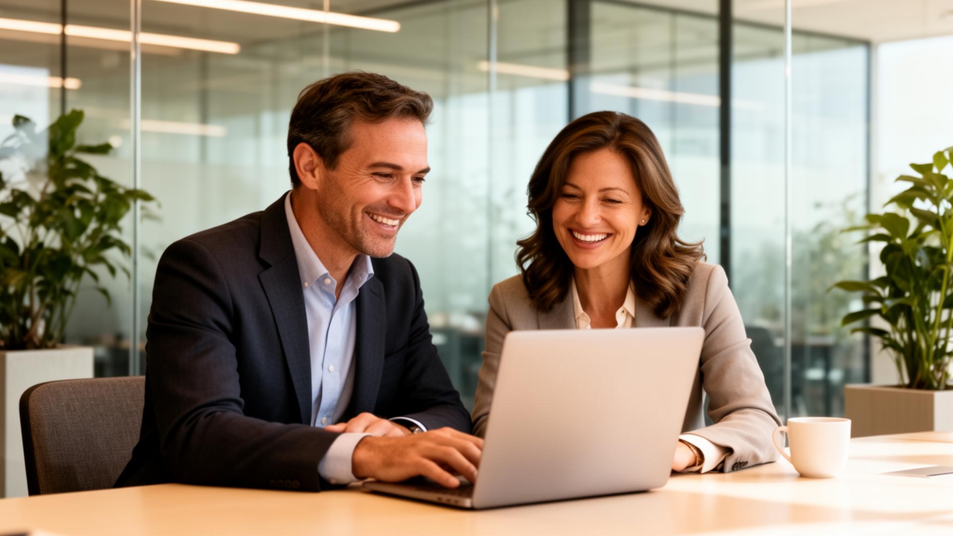 StrivePoint advisors meeting with a client